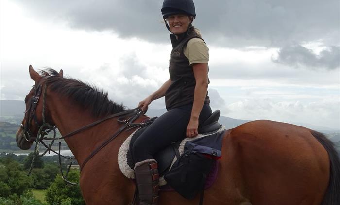 Having fun at Ellesmere Riding Centre